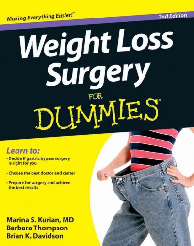 Weight Loss Surgery For Dummies [electronic resource].